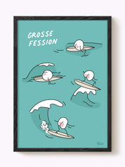 Affiche Grosse fession