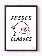 Affiche Fesses à claques