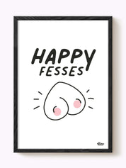 Affiche Happy Fesses