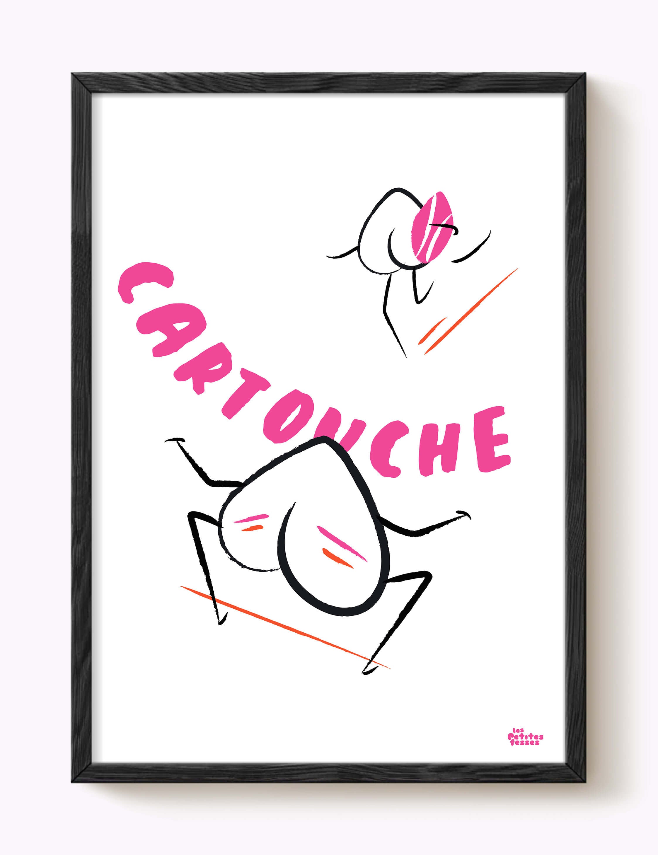 Affiche Rugby La cartouche