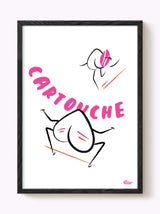 Affiche Rugby La cartouche