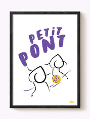 Affiche Foot Le Petit pont