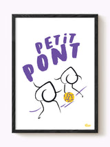 Affiche Foot Le Petit pont