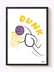 Affiche Basket Fess Dunk