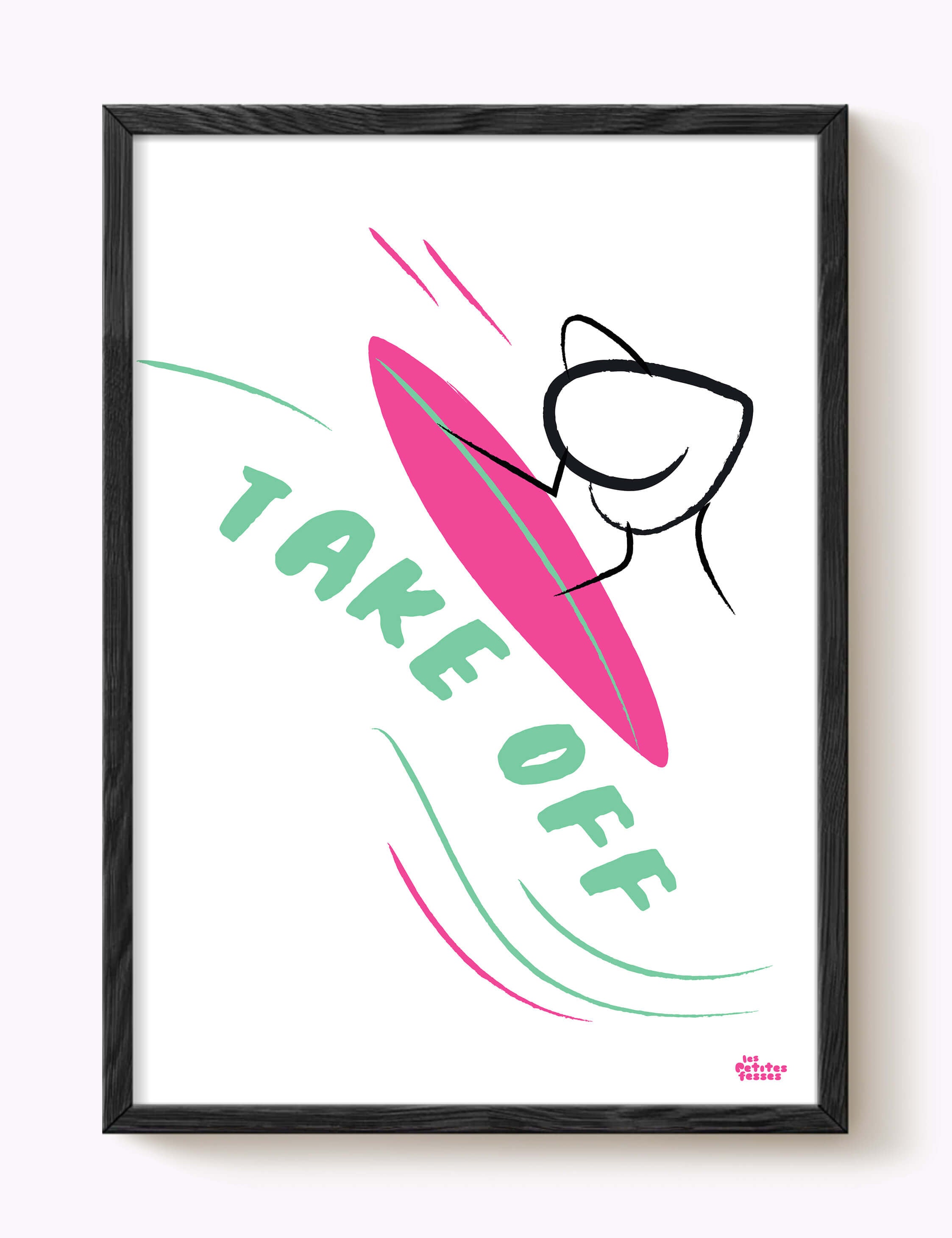 Affiche Surf Take Off