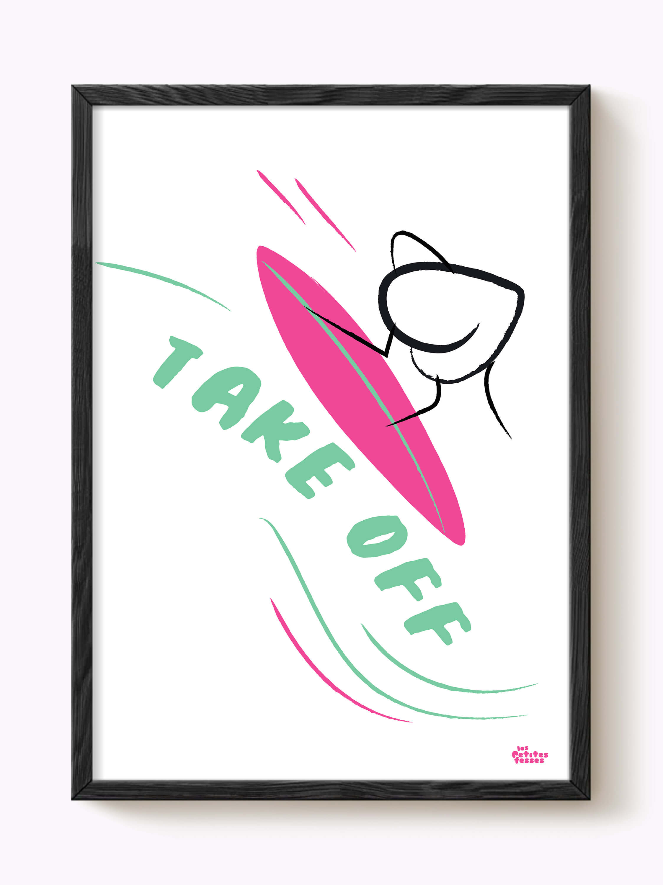 Affiche Surf Take Off
