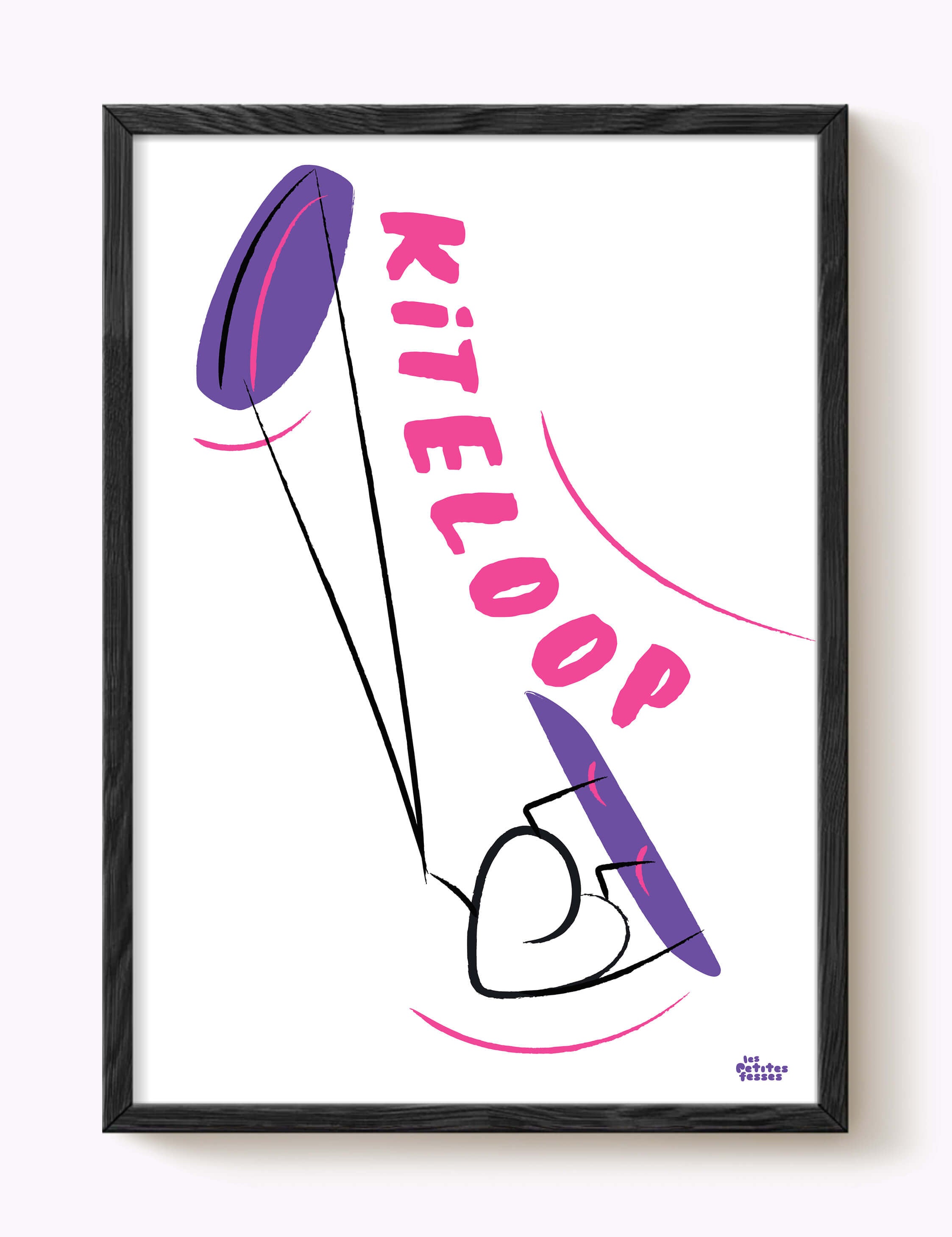 Affiche Kite-Surf Loop
