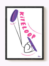 Affiche Kite-Surf Loop