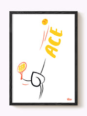 Affiche Tennis Ace