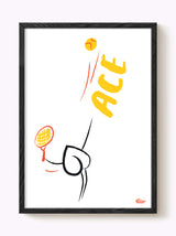 Affiche Tennis Ace