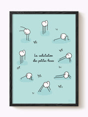 Affiche La salutation des petites fesses
