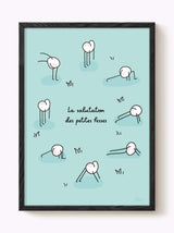 Affiche La salutation des petites fesses