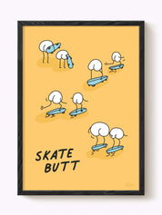 Affiche Skatebutt