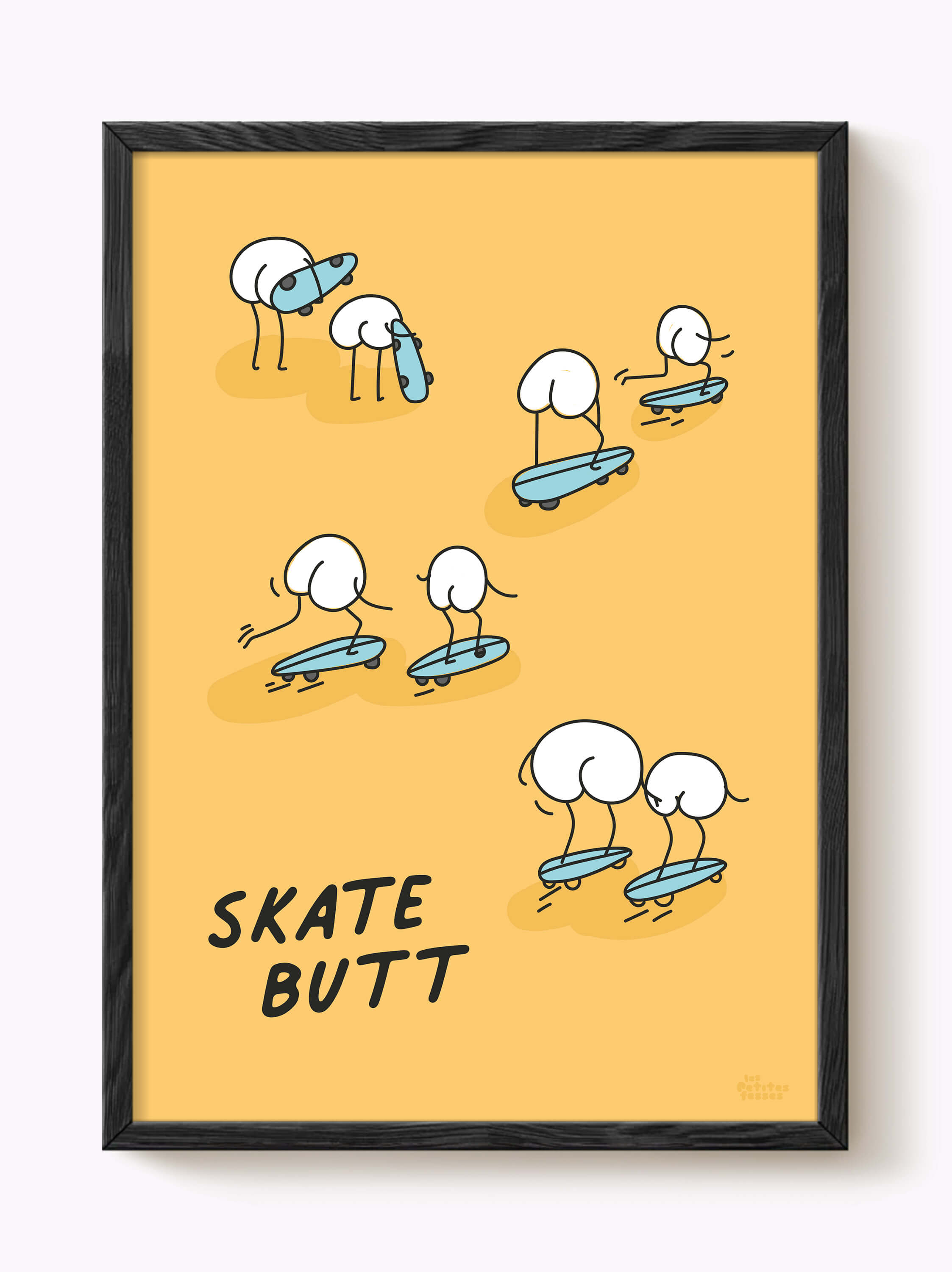 Affiche Skatebutt