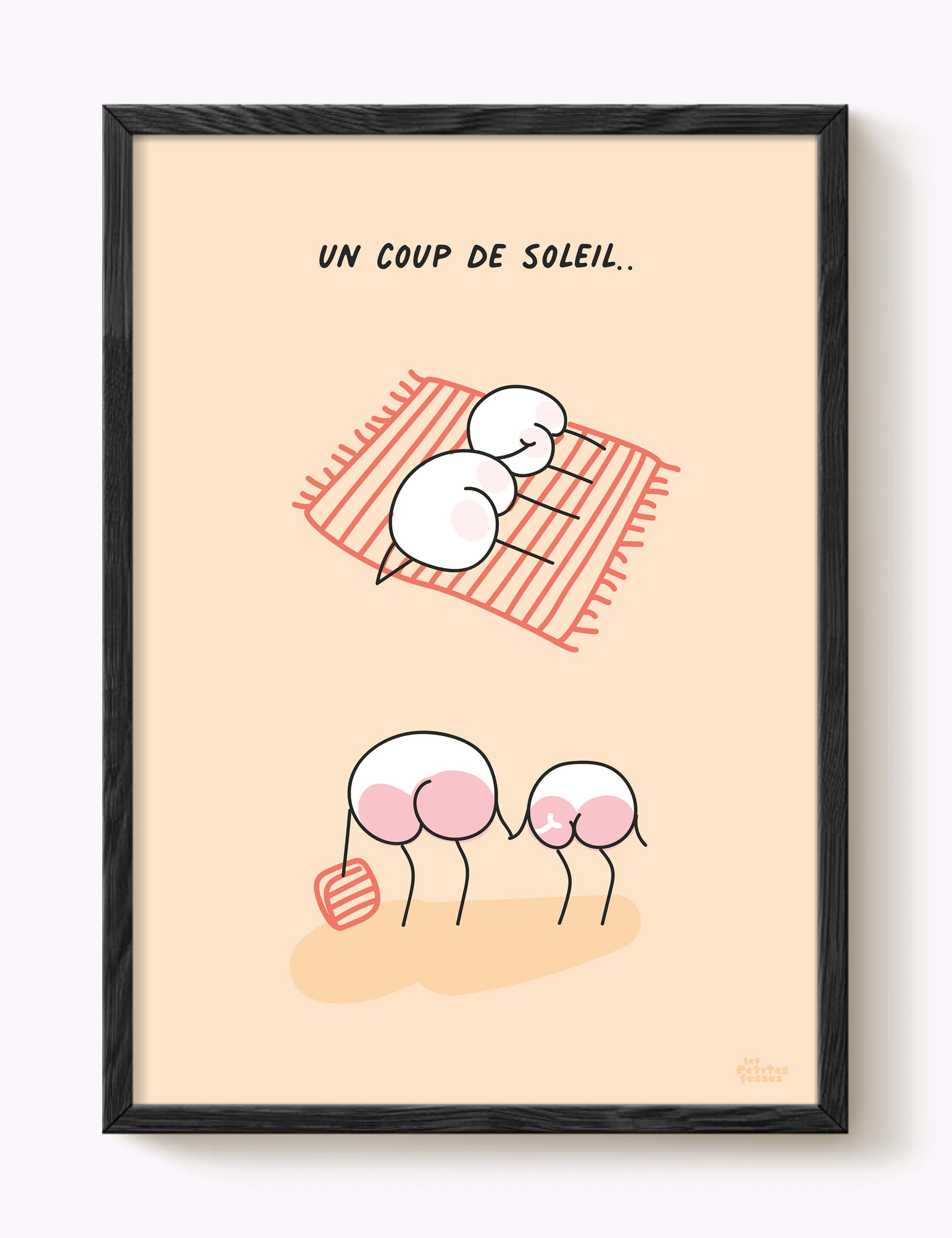 Affiche J'ai attrapé un coup de soleil