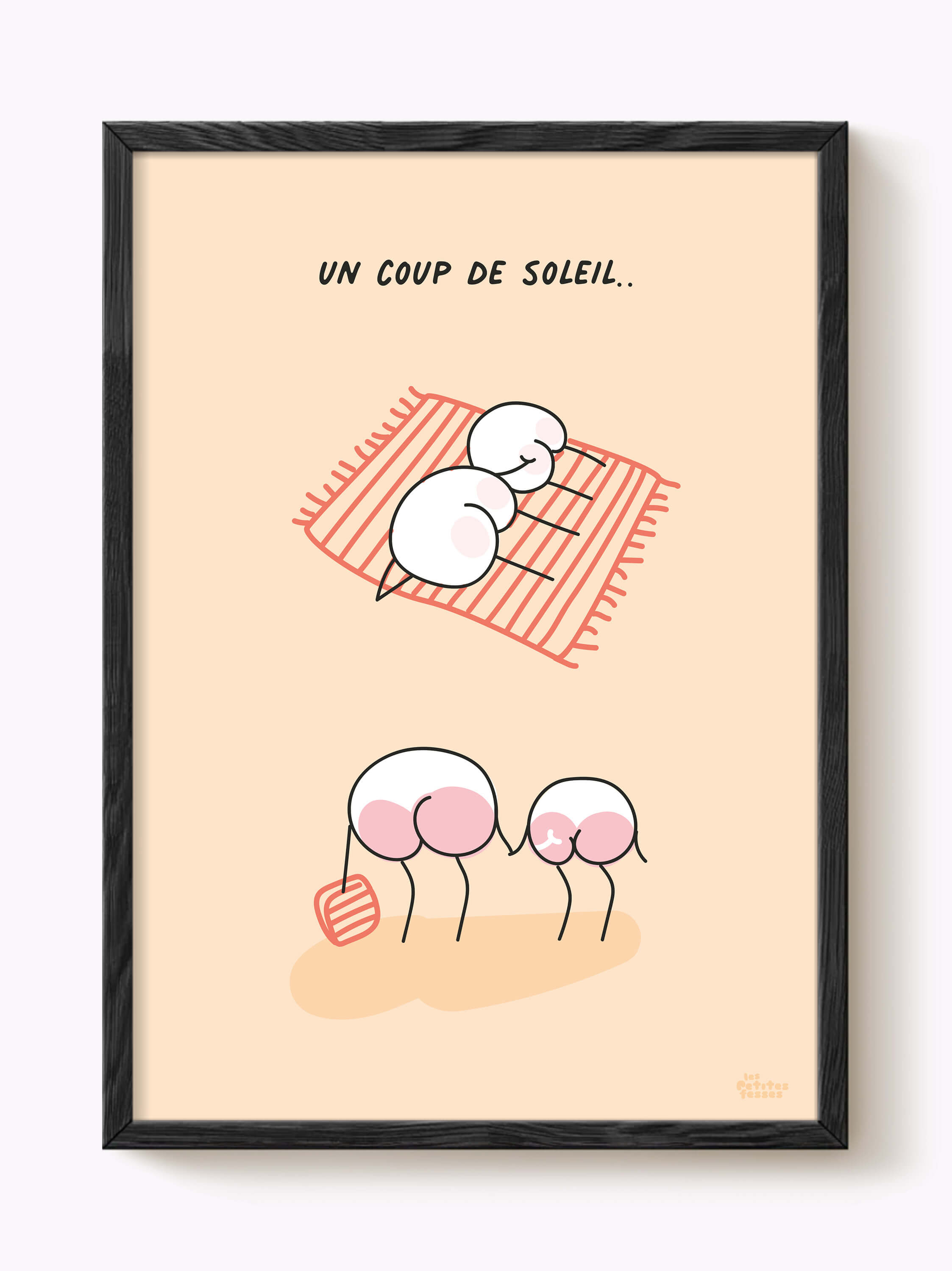 Affiche J'ai attrapé un coup de soleil