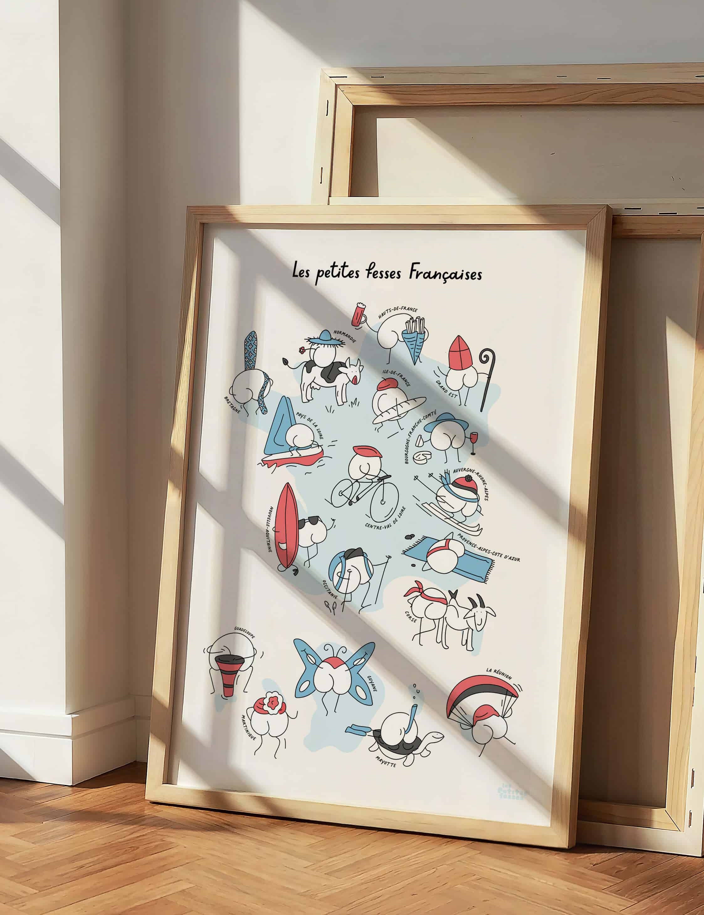 affiche-humoristique-décoration-toilettes-les-petites-fesses-francaises