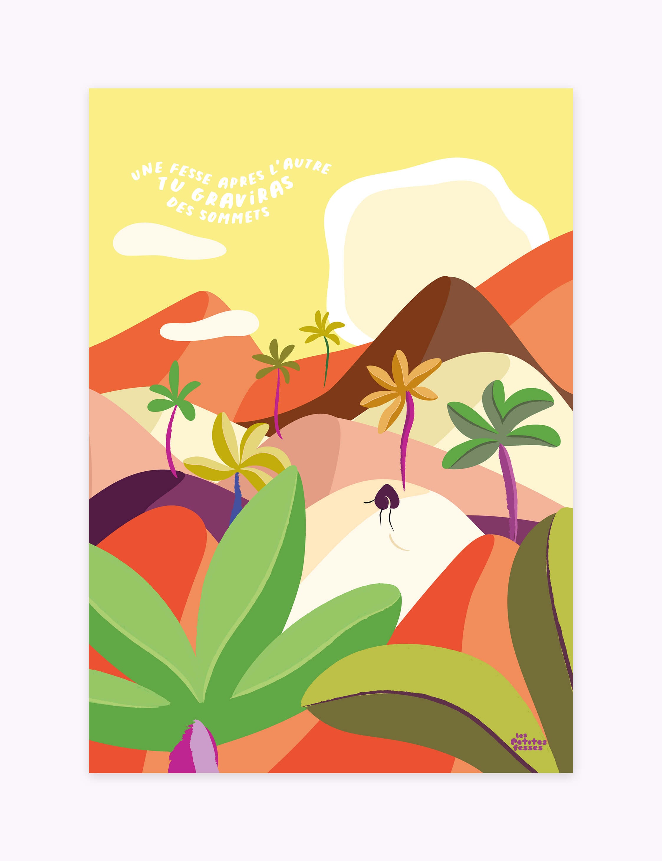 affiche-tropicale-une-fesse-après-l'autre