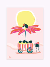Affiche Livreur de coco