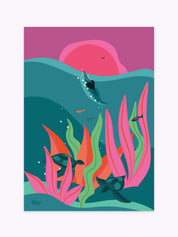 Affiche Tropical wave