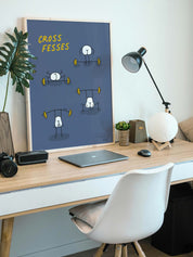 affiche-posture-de-crossfit-grise