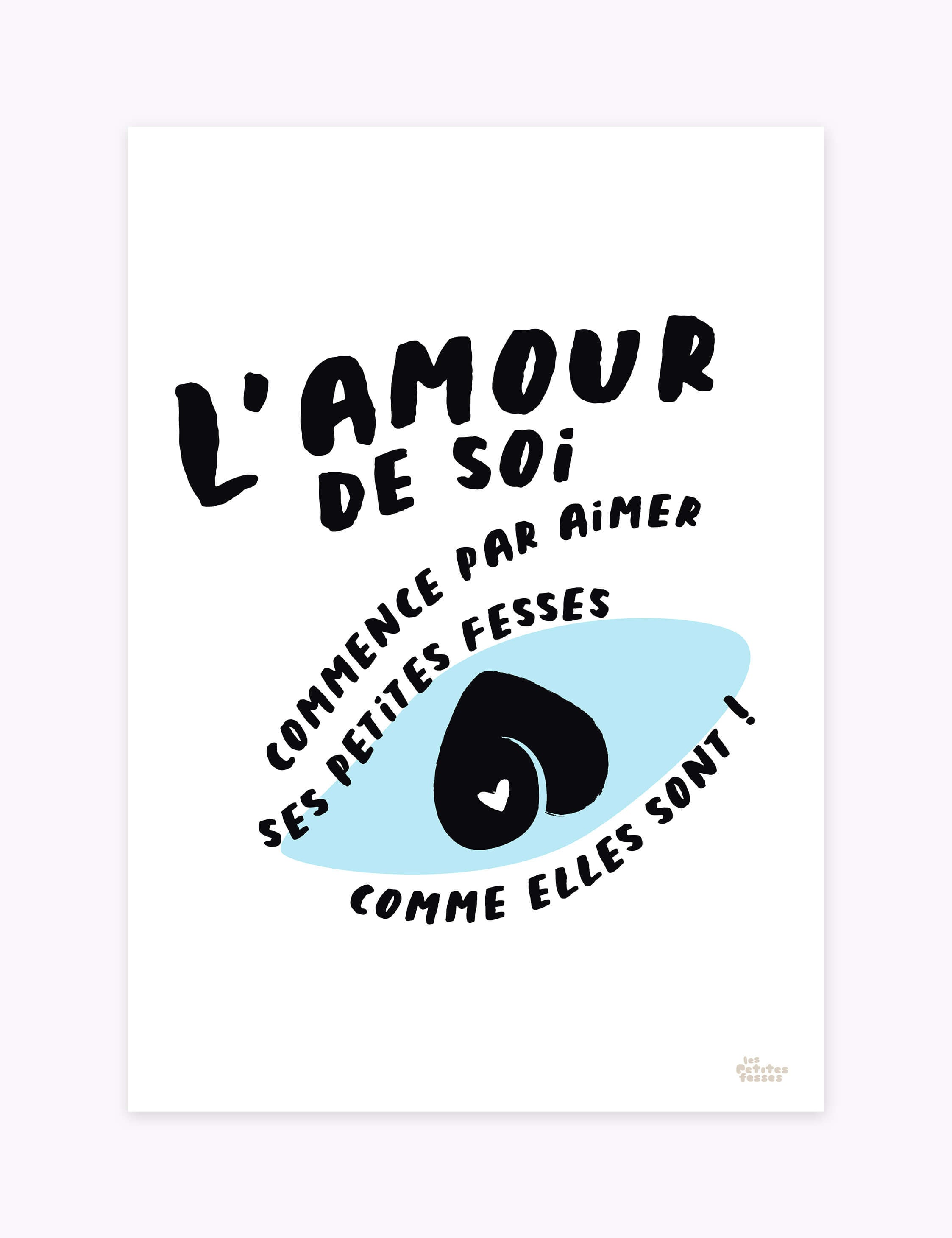 Affiche l'amour de soi