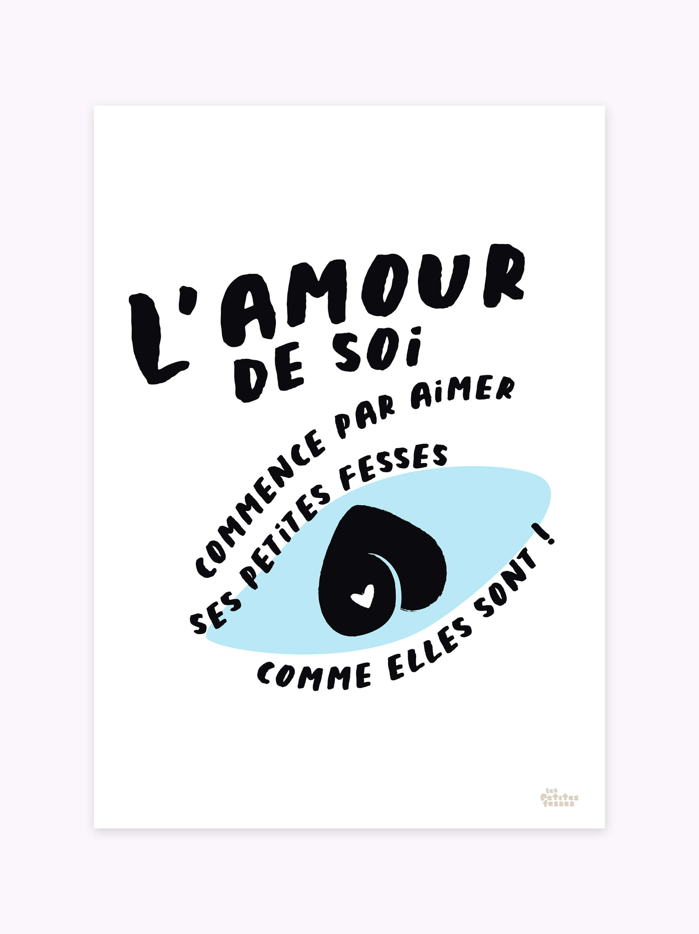 Affiche l'amour de soi