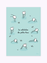 Affiche La salutation des petites fesses