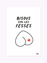 Affiche Bisou