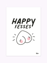 Affiche Happy Fesses