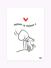 affiche-avec-son-chien-a-personnaliser
