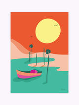 Affiche Bassin d'Arcachon