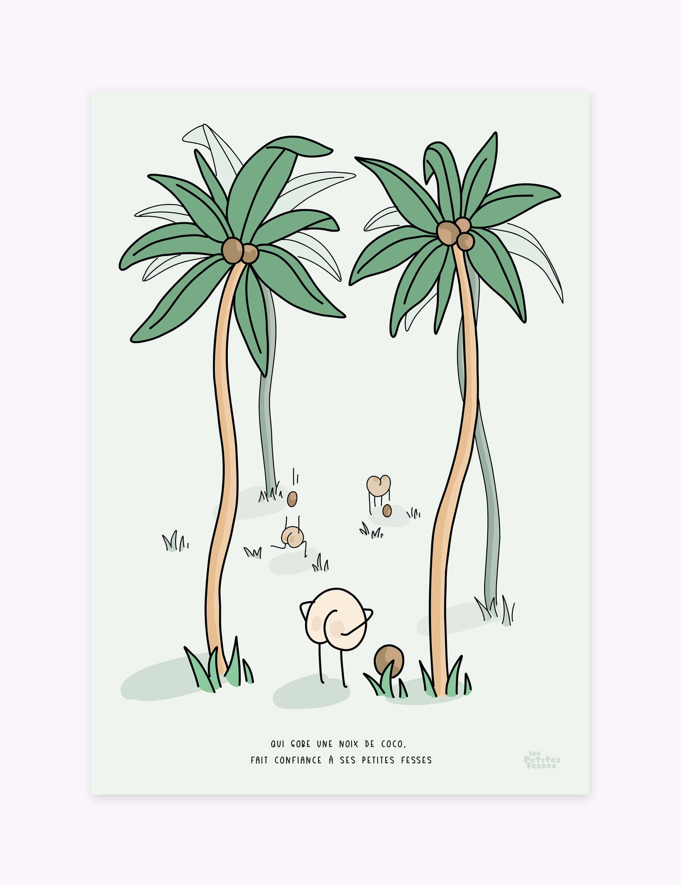 affiche-humoristique-décoration-toilettes-qui-gobe-une-noix-de-coco