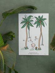 affiche-humoristique-décoration-toilettes-qui-gobe-une-noix-de-coco