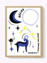 Affiche signe astrologique Bélier
