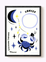 Affiche signe astrologique Cancer