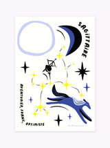 Affiche signe astrologique Sagittaire