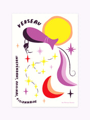 Affiche signe astrologique Verseau
