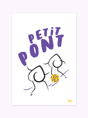 Affiche Foot Le Petit pont