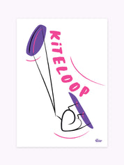 Affiche Kite-Surf Loop