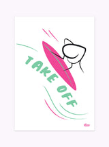 Affiche Surf Take Off