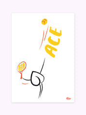 affiche-sport-tennis-ace