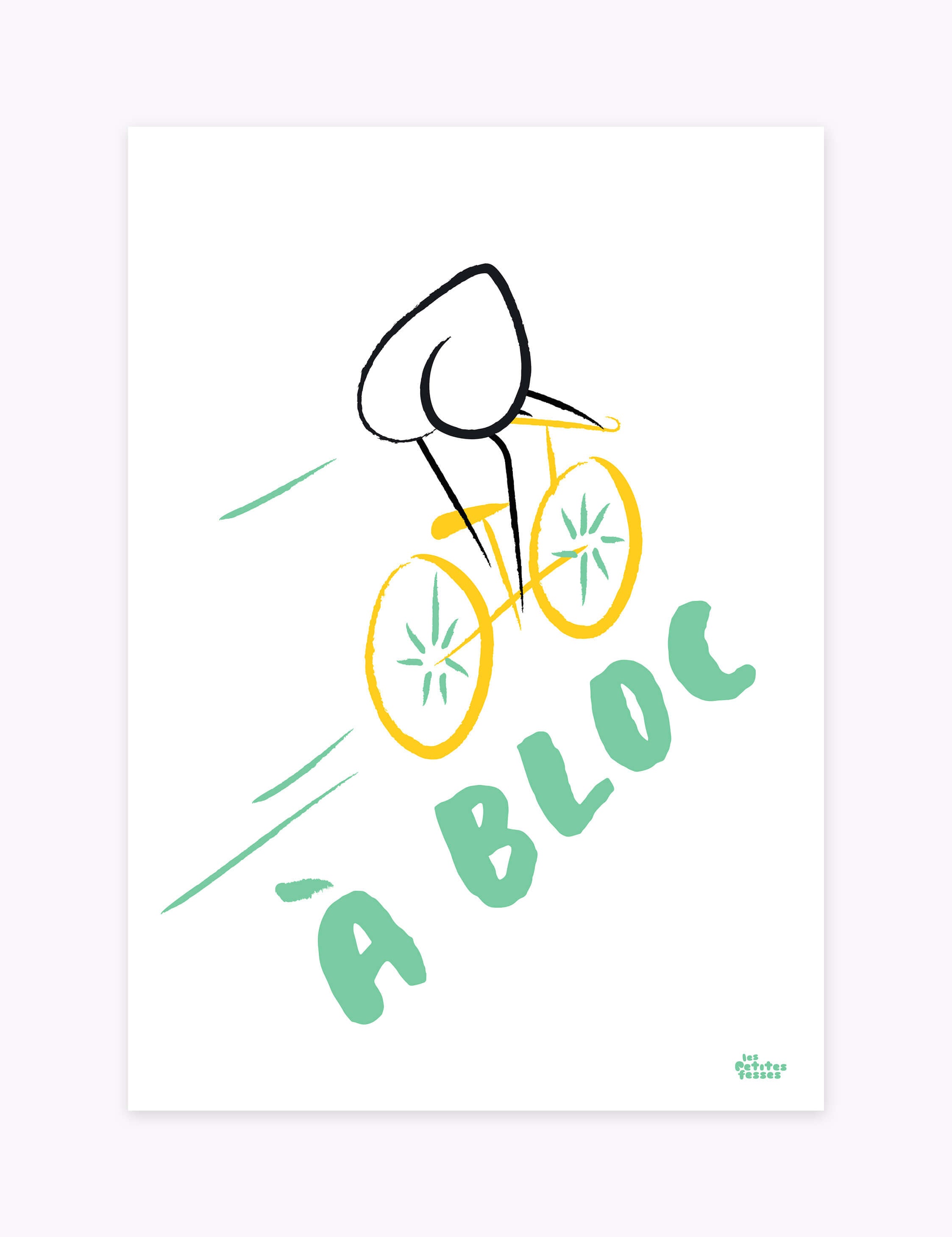 affiche-sport-vélo-a-bloc