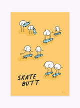 Affiche Skatebutt