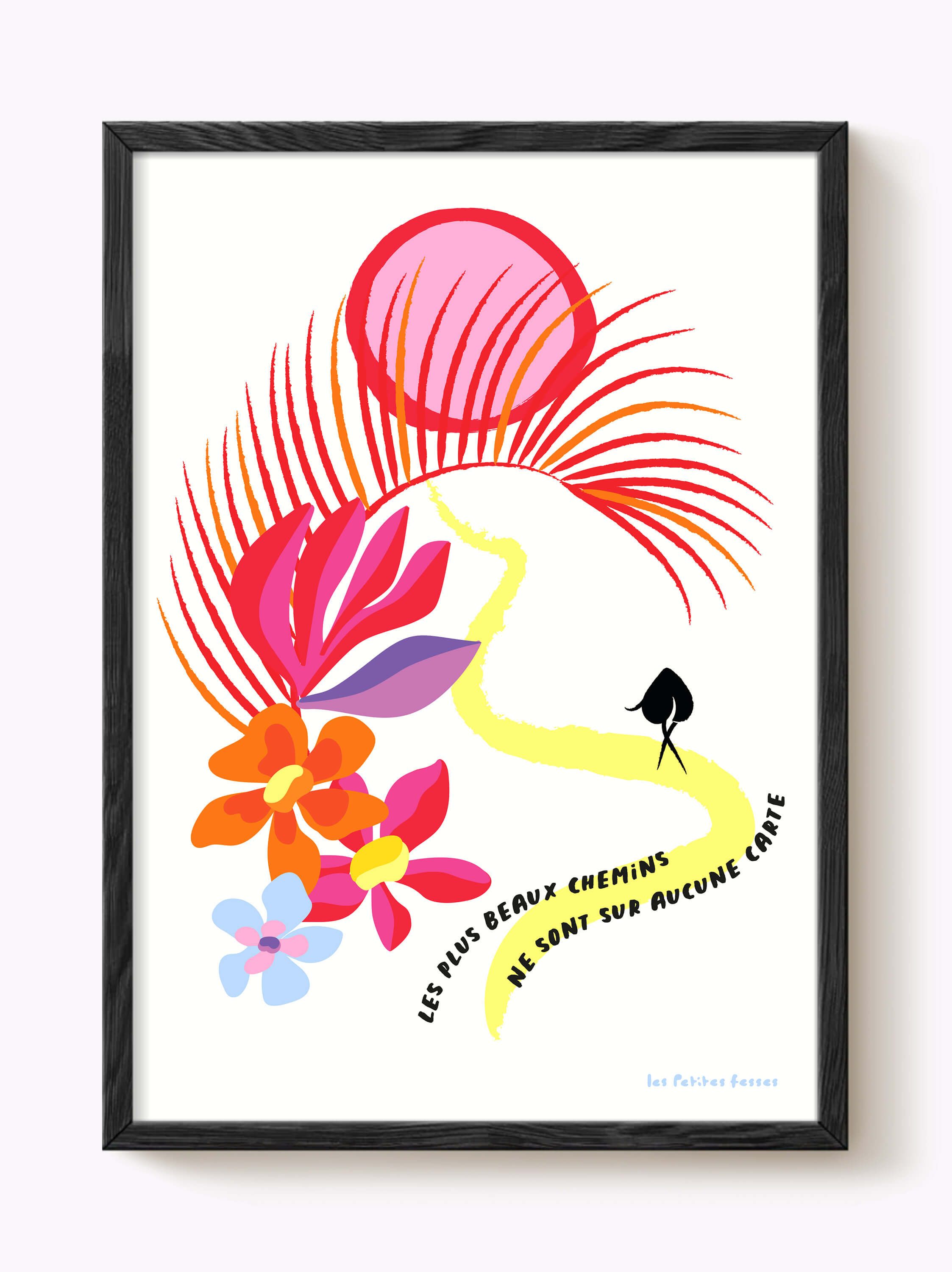 Affiche tropicale •Les plus beaux chemins