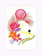 Affiche tropicale •Les plus beaux chemins