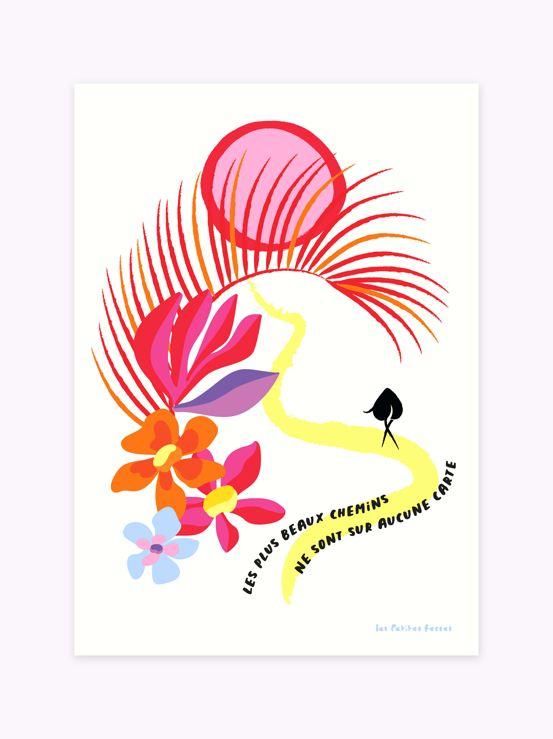 Affiche tropicale •Les plus beaux chemins