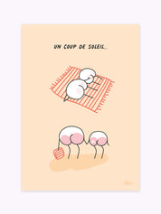 Affiche-encadrée-les-petites-fesses-un-coup-de-soleil
