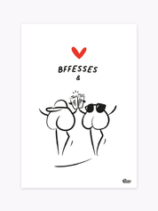 Affiche à personnaliser BFF