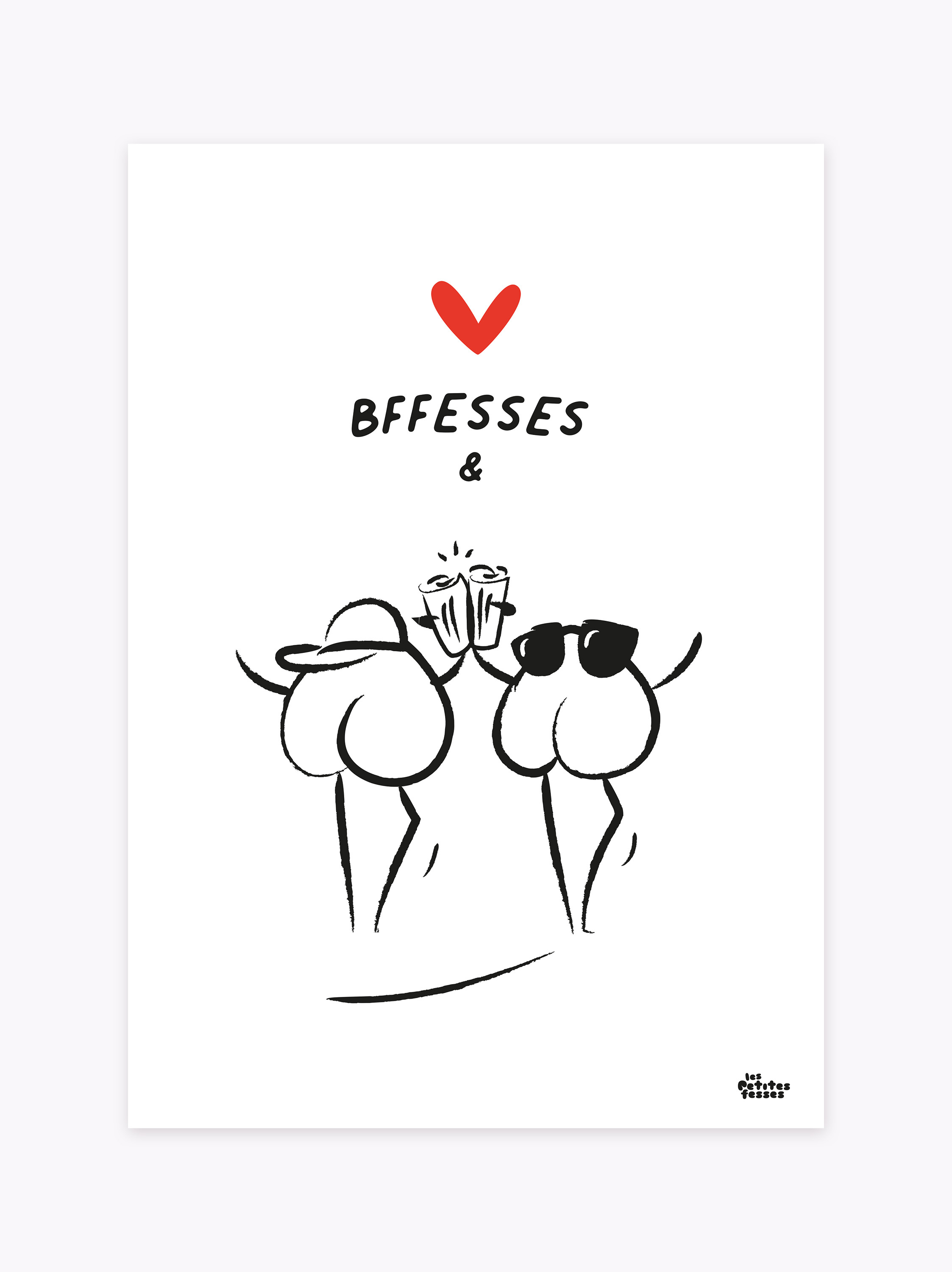 Affiche à personnaliser BFF